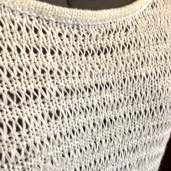 Kenneth Cole loose knit sweater tank Sz M - Picture 4 of 9